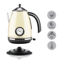 Aquavita Set Da Colazione -Elettrodomestici Negozio 60001826 yy 0007 detail Klarstein Aquavita Chalet Wasserkocher creme reedit v2
