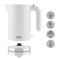 Granada Bianca Set Da Colazione 15 Granada Bianca Set Da Colazione -Elettrodomestici Negozio 60001828 yy 0004 detail Klarstein Granada Bianca Wasserkocher weiss reedit