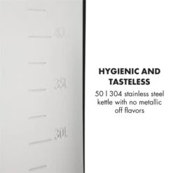 Boccale + Refrigeratore Ad Immersione Per Birra 15 Boccale + Refrigeratore Ad Immersione Per Birra -Elettrodomestici Negozio 60002276 yy 0005 logo Klarstein Mundschenk XXL Maischekessel Edelstahl