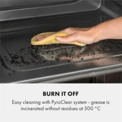 Gusteau Delicatessa Set Da Incasso -Elettrodomestici Negozio 60002590 yy 0004 logo Klarstein Gusteau Elektrischer Einbaubackofen weiss