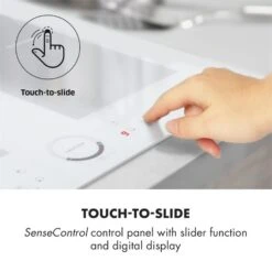 Gusteau Delicatessa Set Da Incasso -Elettrodomestici Negozio 60002590 yy 0010 logo Klarstein Delicatessa 60 Induktionskochfeld weiss