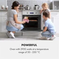 Gusteau Aurora Set Da Incasso -Elettrodomestici Negozio 60002593 yy 0003 logo Klarstein Gusteau Elektrischer Einbaubackofen weiss