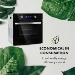 Klarstein Gusteau Ignito Set Da Incasso -Elettrodomestici Negozio 60002595 yy 0006 logo Klarstein Gusteau Elektrischer Einbaubackofen schwarz