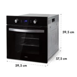 Gusteau Remy Set Da Incasso -Elettrodomestici Negozio 60002597 yy 0012 logo Klarstein Gusteau Elektrischer Einbaubackofen schwarz
